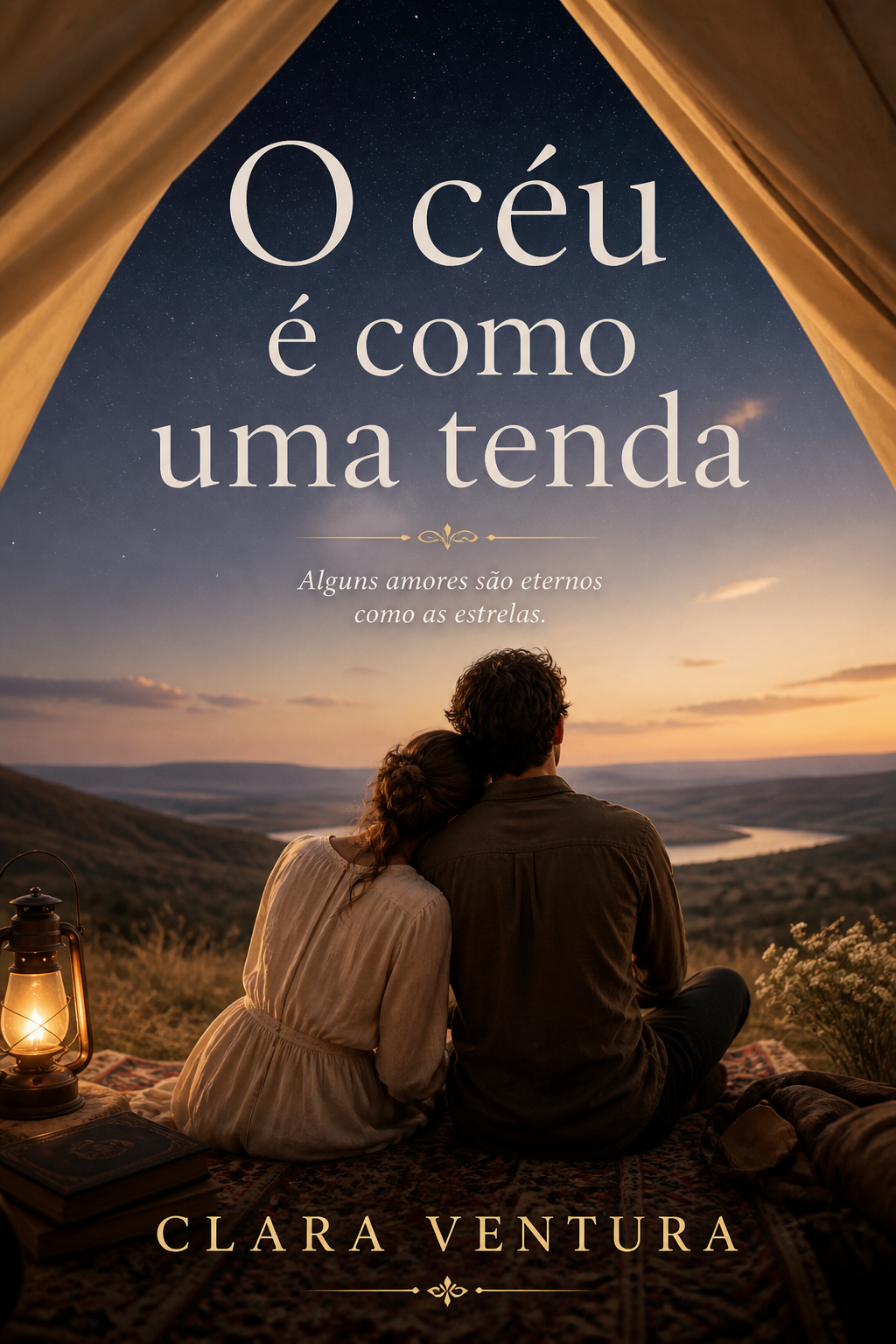 O céu é como uma tenda