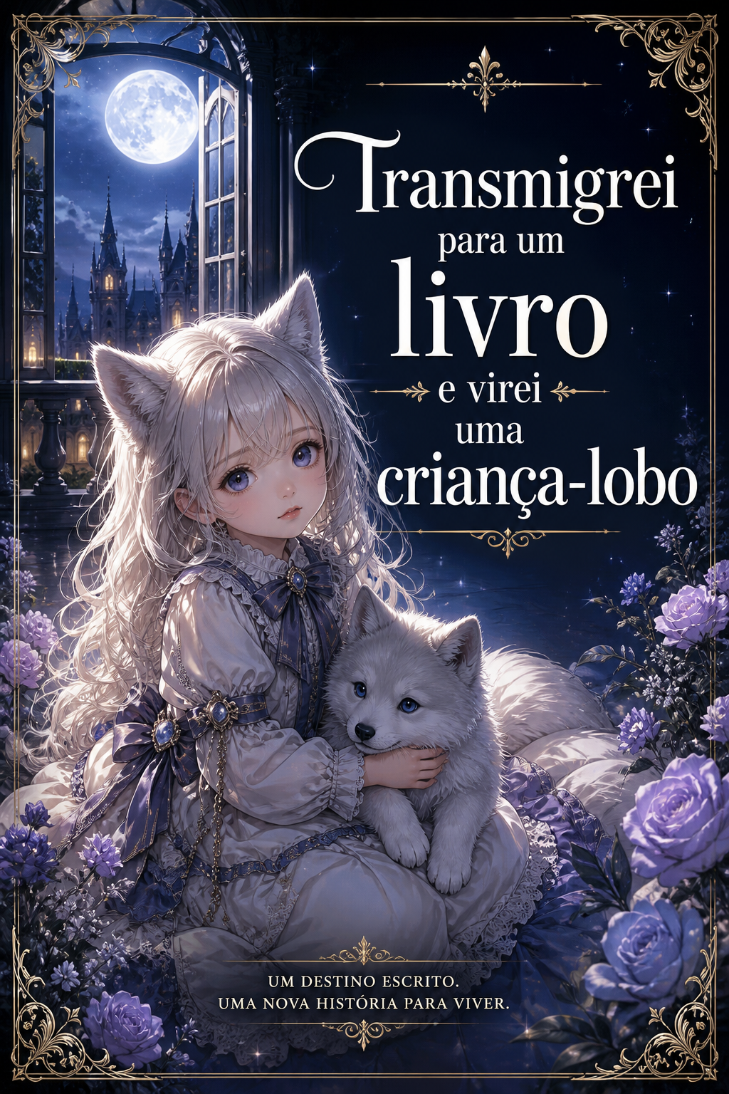 Transmigrei para um livro e virei uma criança-lobo