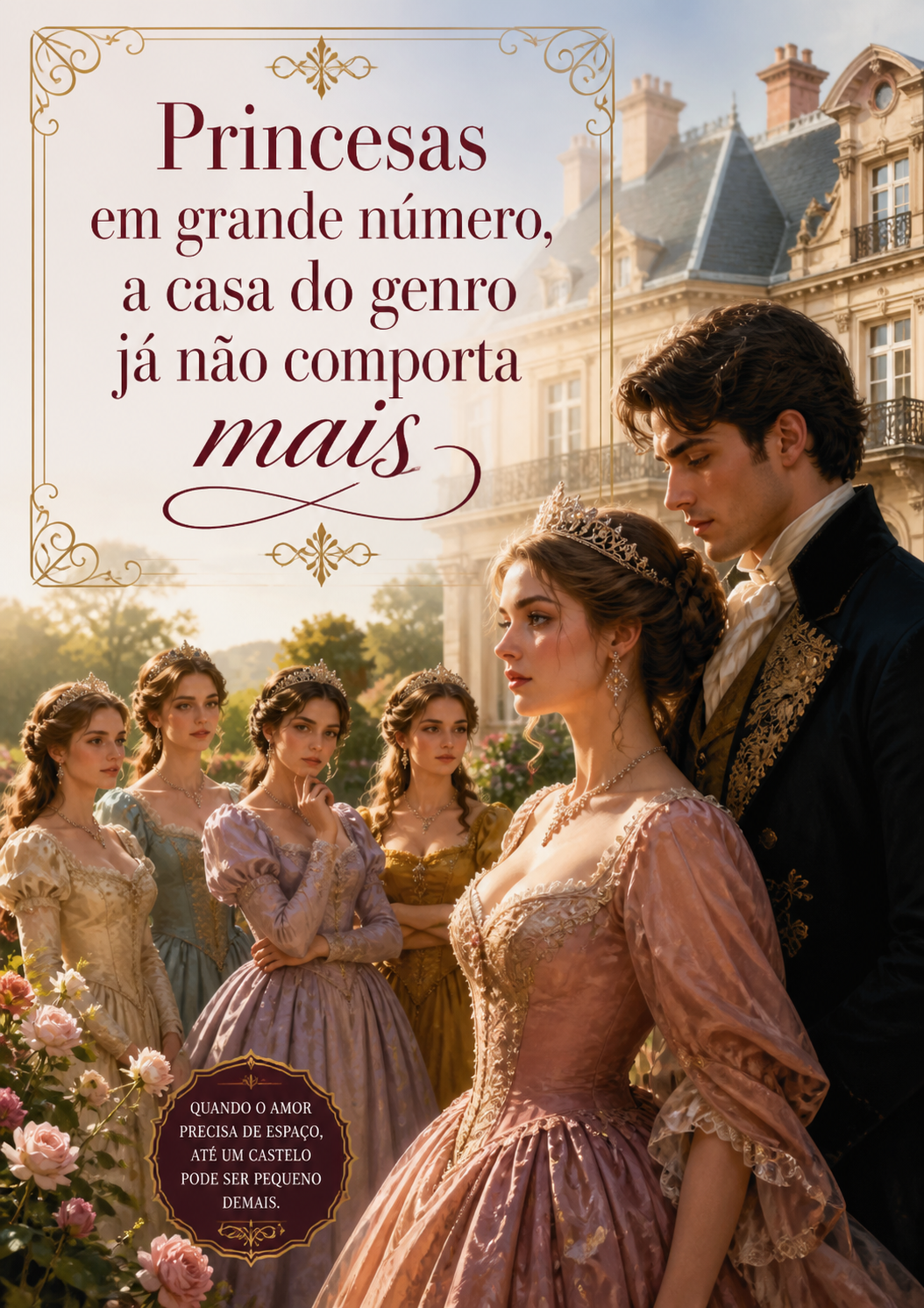 Princesas em grande número, a casa do genro já não comporta mais